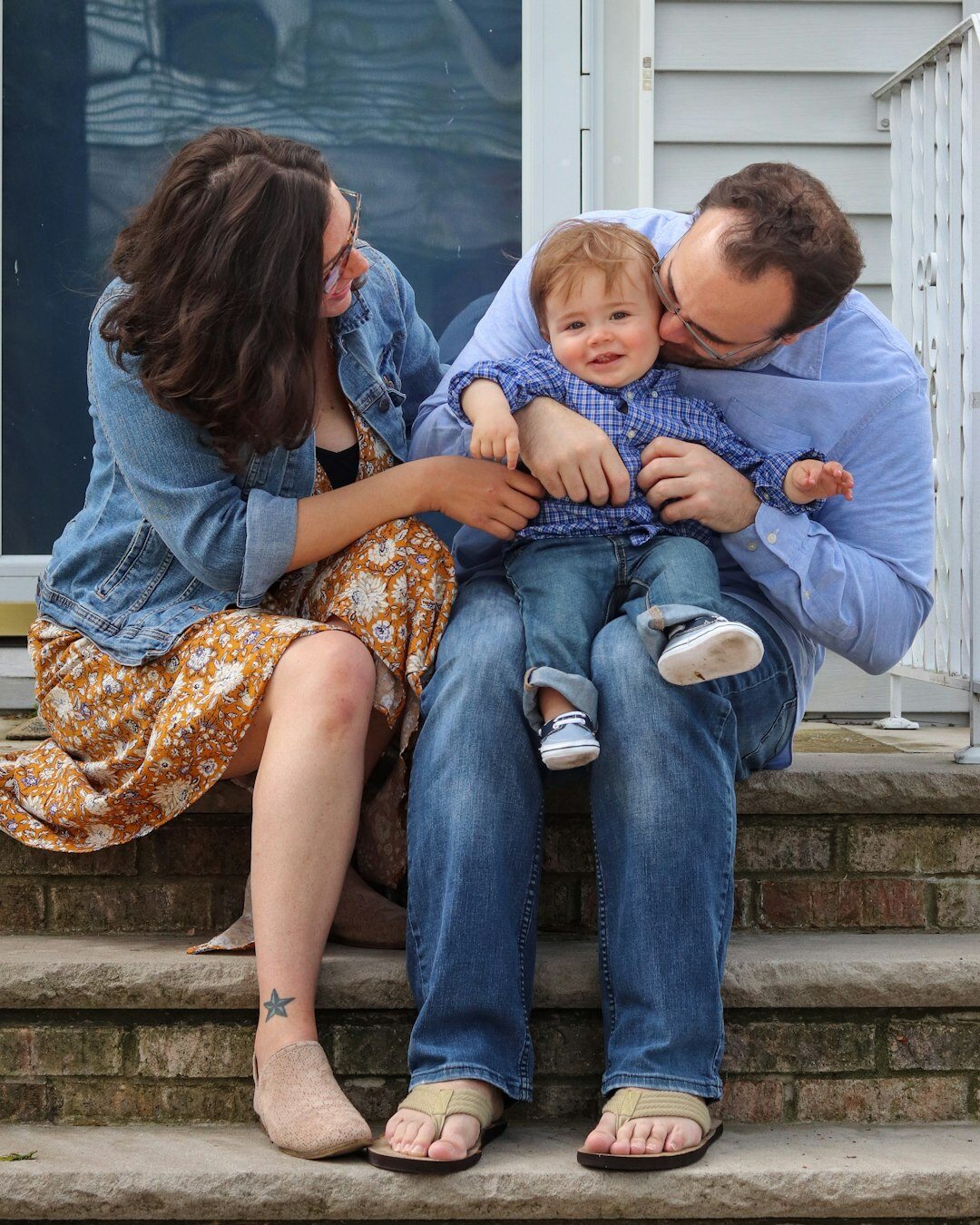 same sex couple with children