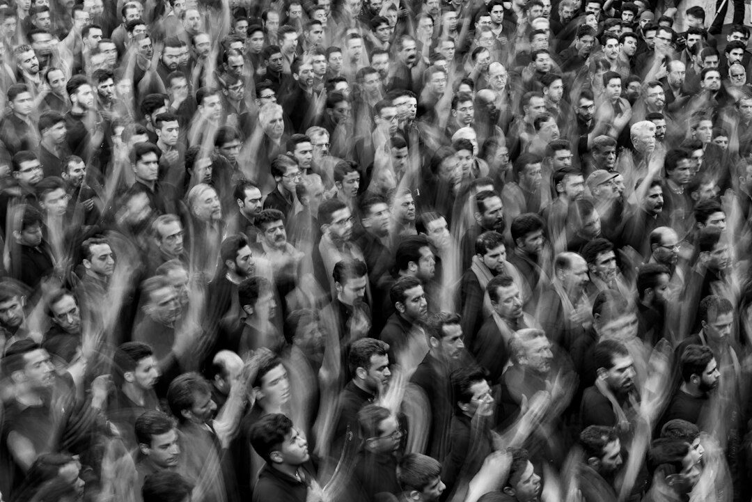 german society crowd
